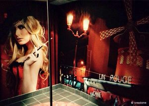 Fotobehang sauna Weert - Moulin Rouge-2