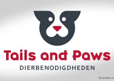 Logo Tails and Paws – Dierbenodigdheden