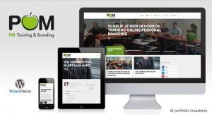 Website POM HR-Trainingen en Branding